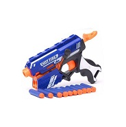 Aarna Manual Soft Bullet Shooting Pistol Toy Gun Guns & Darts  (Multicolor)