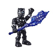 SUPER HERO ADVENTURES Mega Mini Black Panther Action Figure